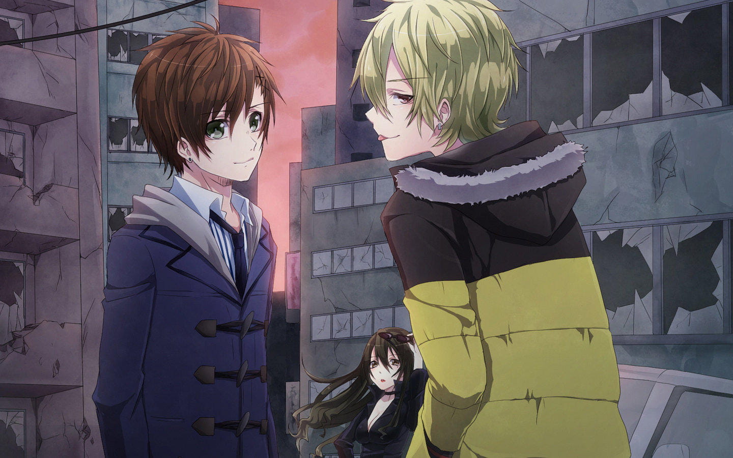 命运的交缠与纠结 绝园的暴风雨电脑壁纸(1)