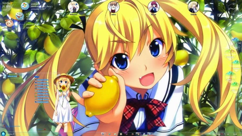 灰色的乐园 win7电脑桌面主题下载