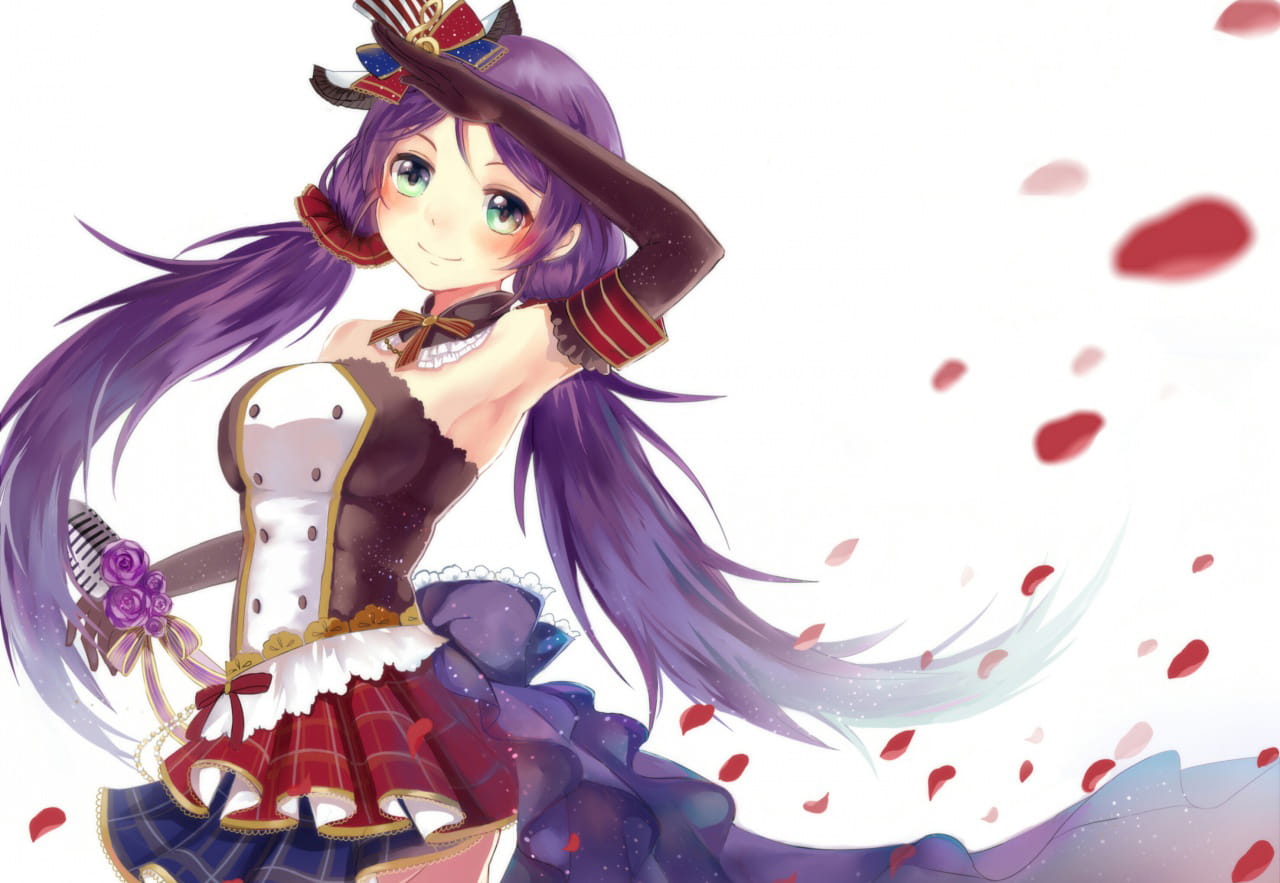 lovelive大魔王东条希 动漫少女电脑壁纸(1)