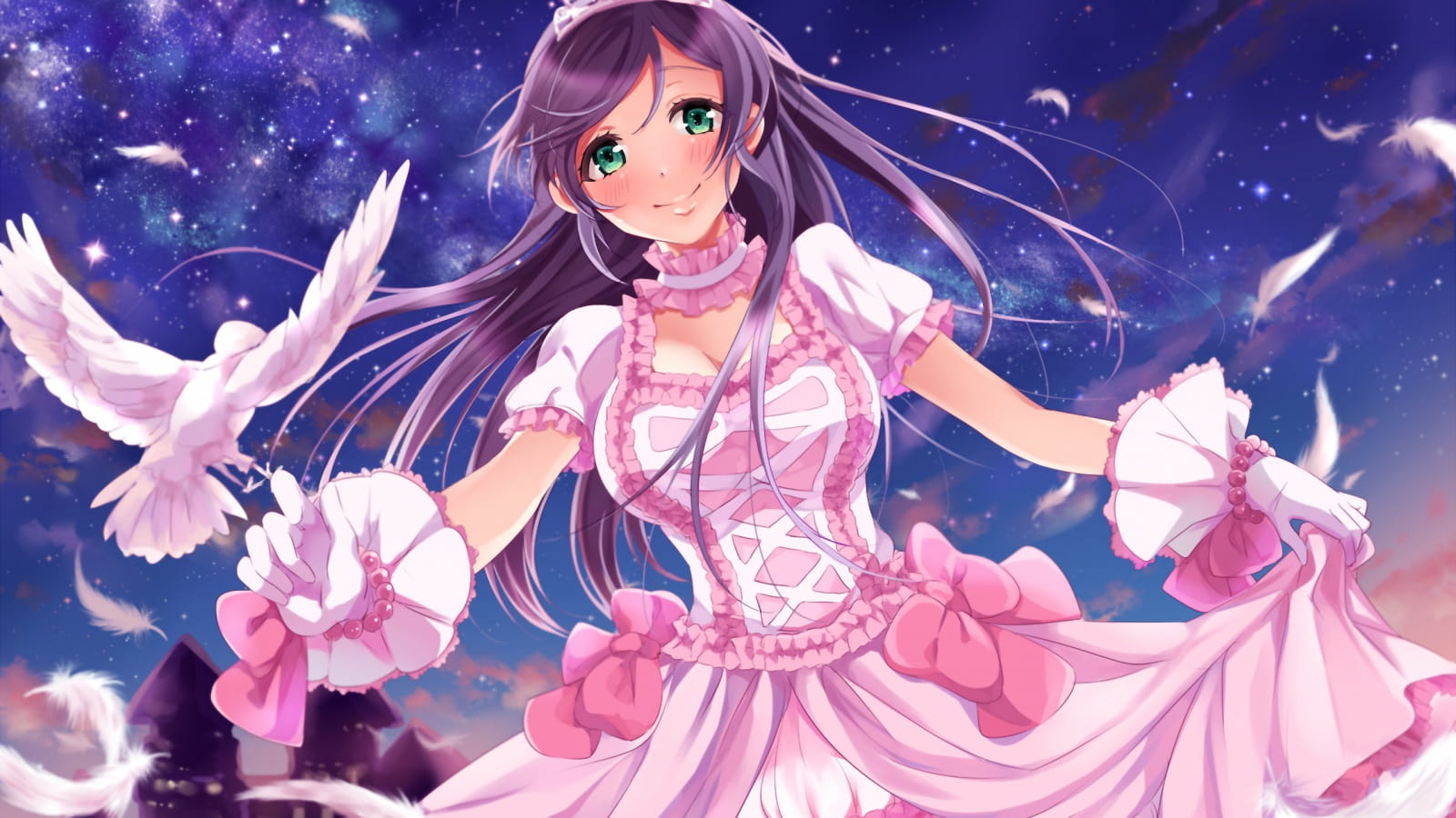 lovelive大魔王东条希 动漫少女电脑壁纸(1)