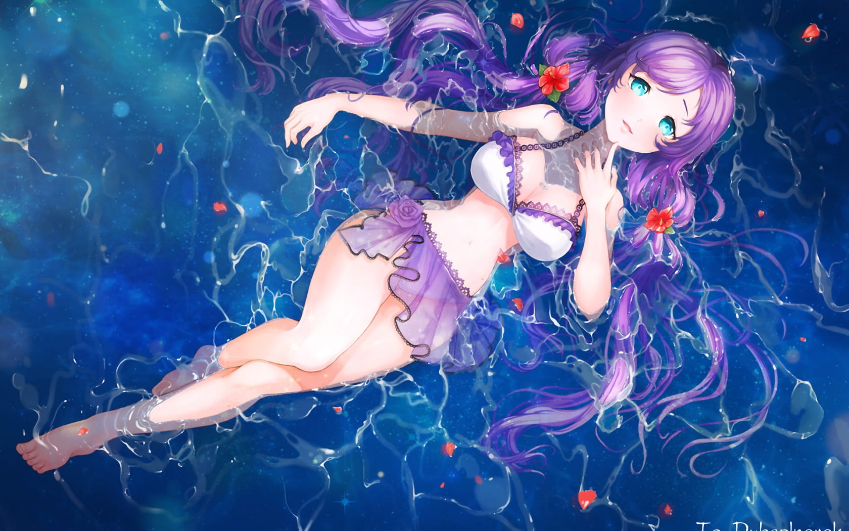 lovelive大魔王东条希 动漫少女电脑壁纸(1)