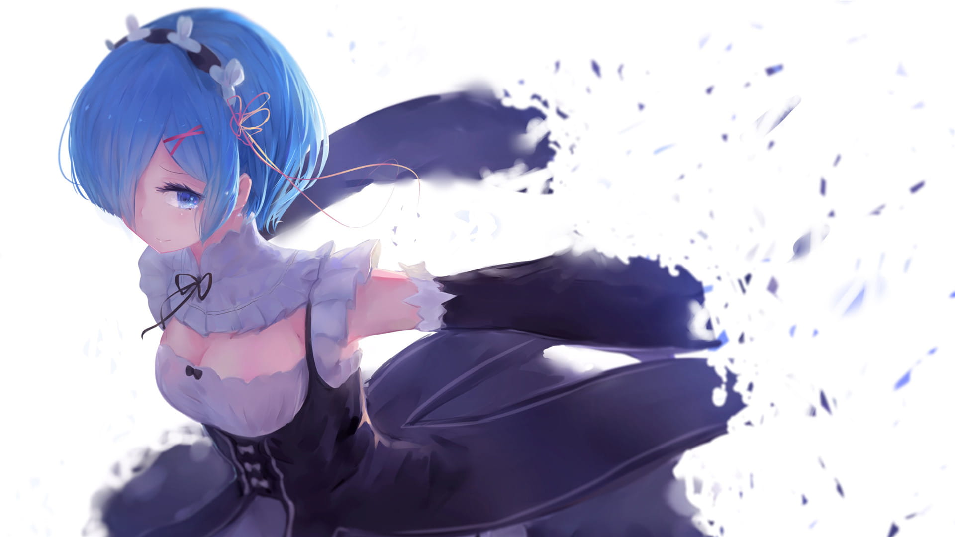 从零开始的异世界生活 拉姆蕾姆 动漫电脑壁纸下载(1)