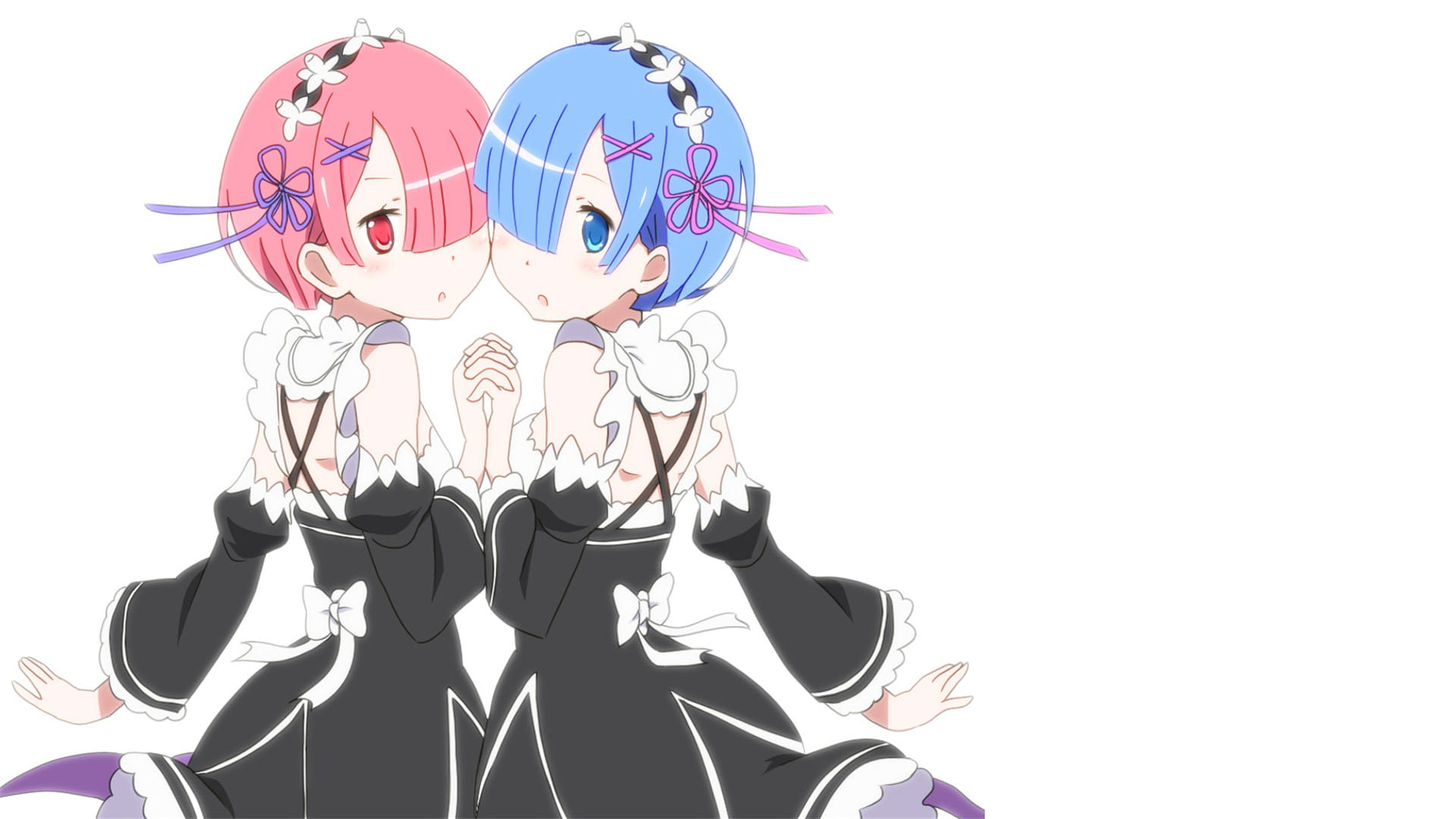 从零开始的异世界生活 拉姆蕾姆 动漫电脑壁纸下载(1)