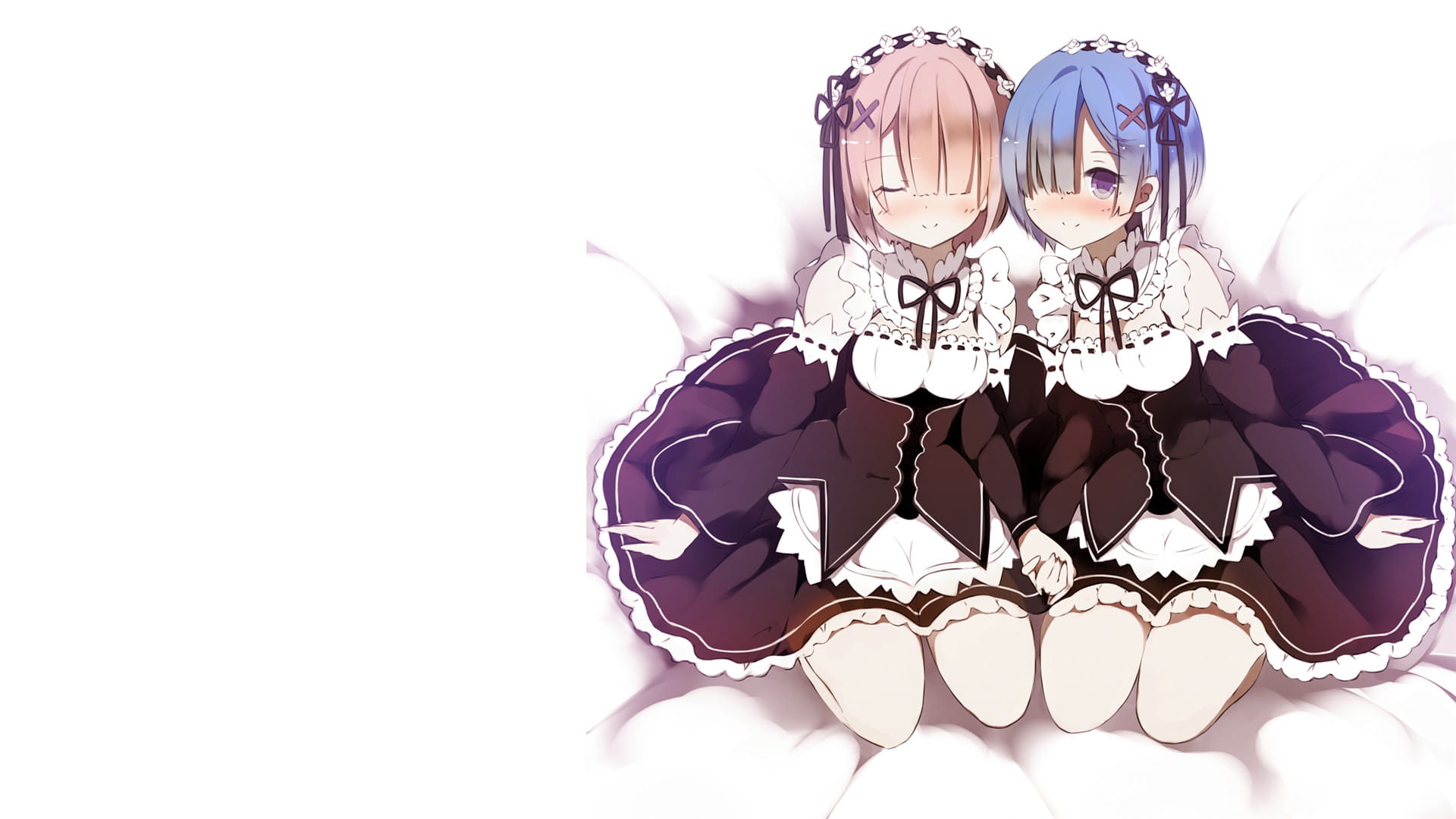 从零开始的异世界生活 拉姆蕾姆 动漫电脑壁纸下载(1)