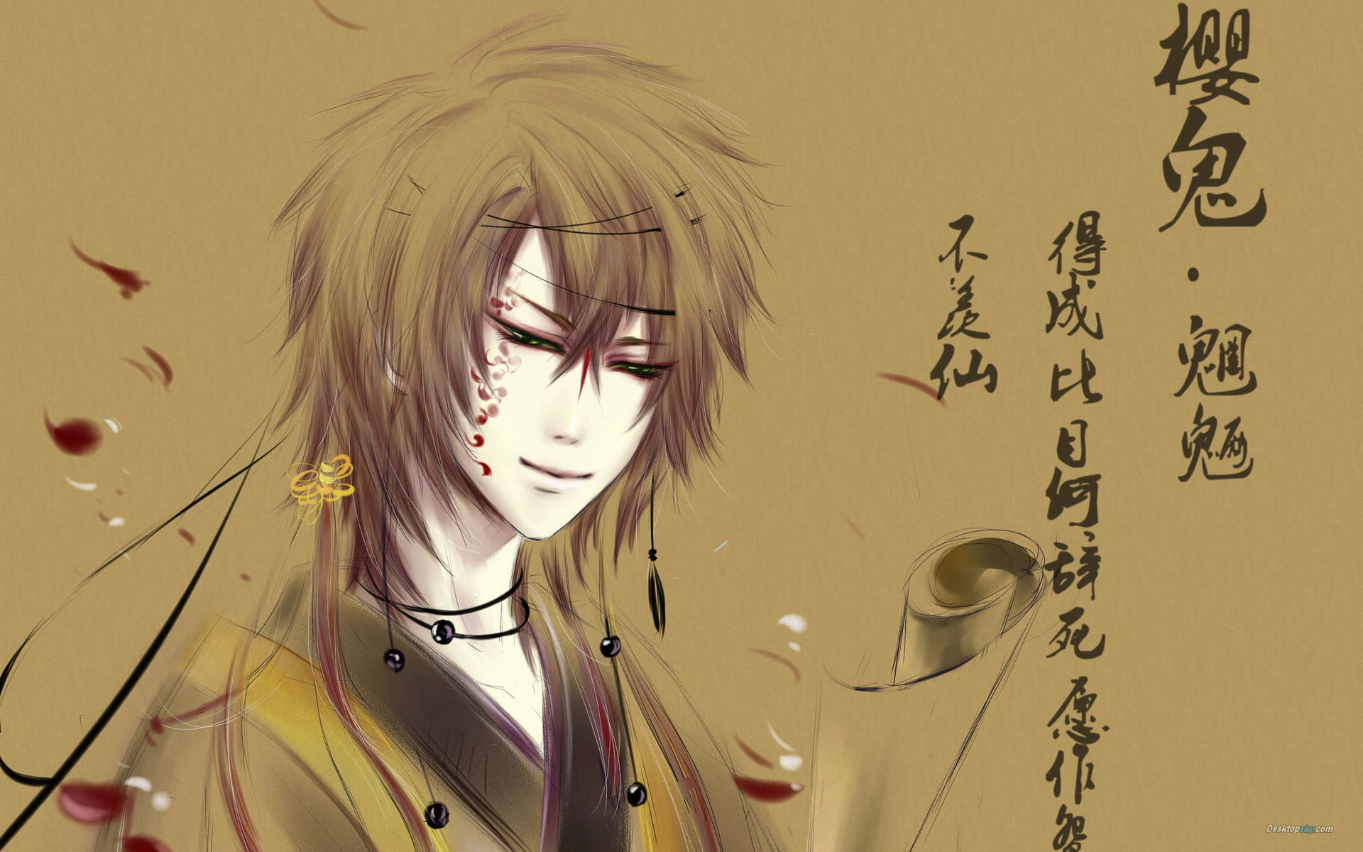 薄樱鬼 动漫电脑壁纸桌面下载(1)