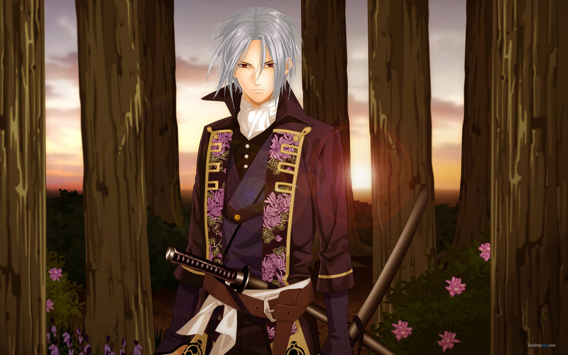 薄樱鬼 动漫电脑壁纸桌面下载(1)