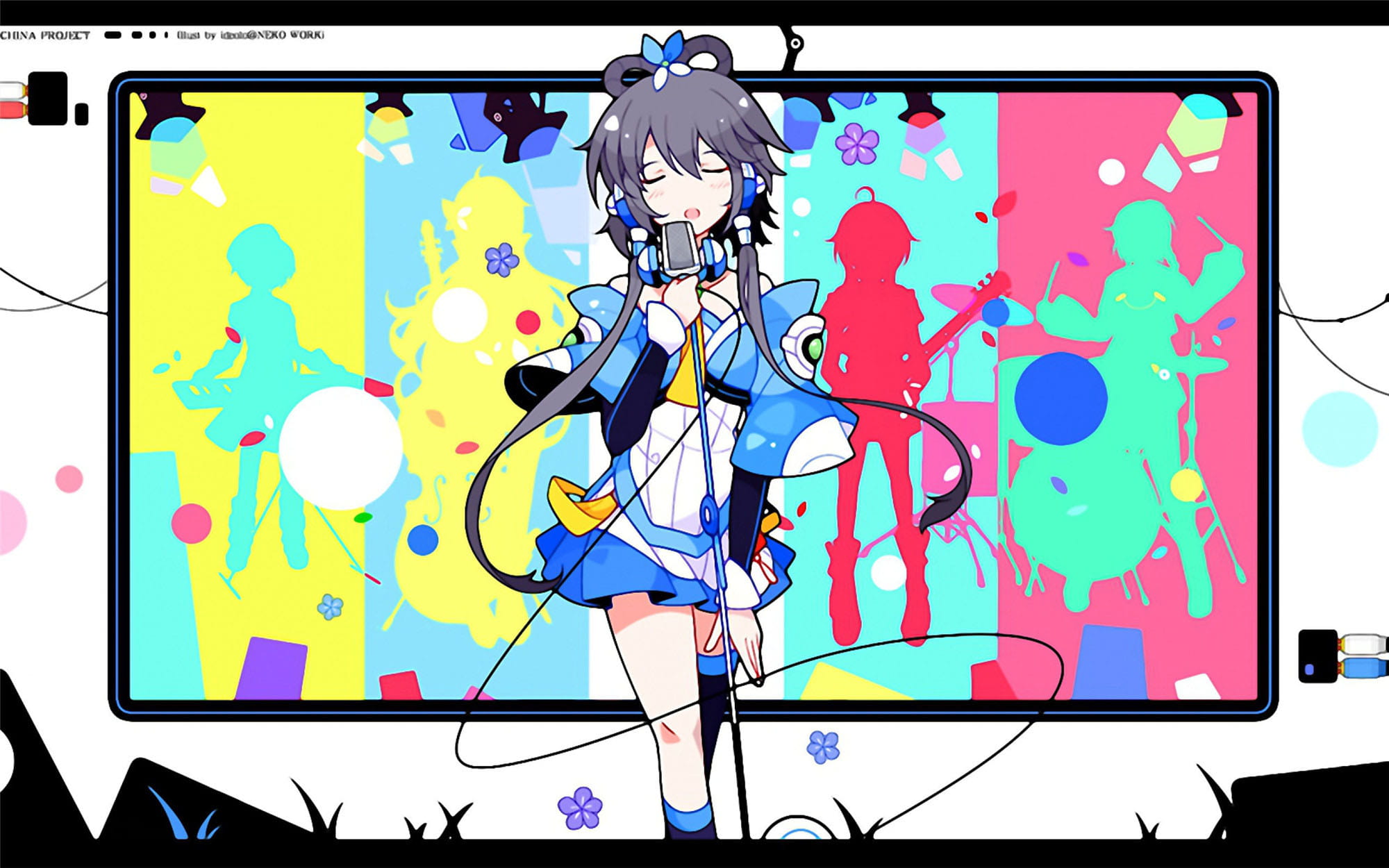 VOCALOID 洛天依 动漫电脑壁纸下载(1)