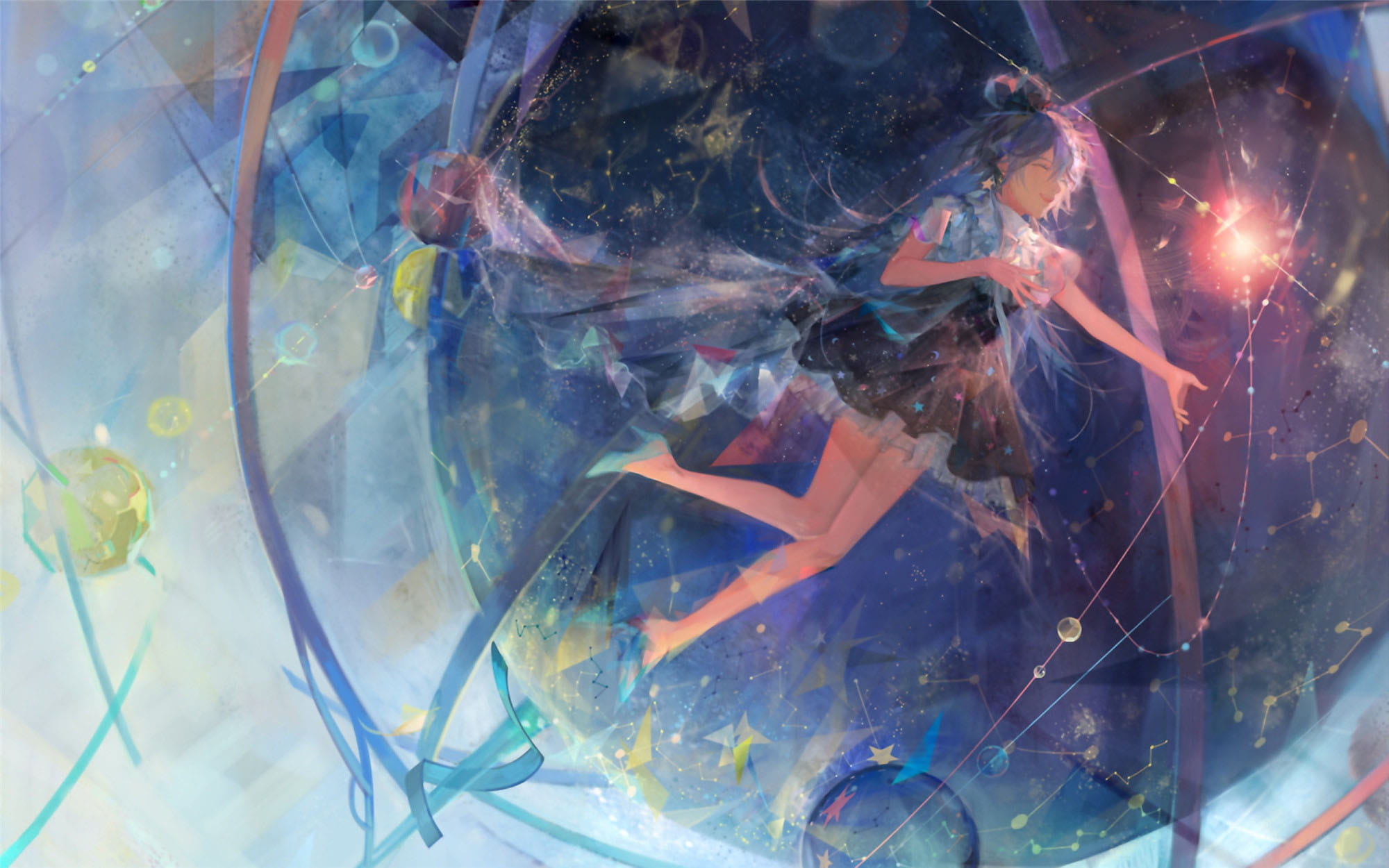 VOCALOID 洛天依 动漫电脑壁纸下载(1)