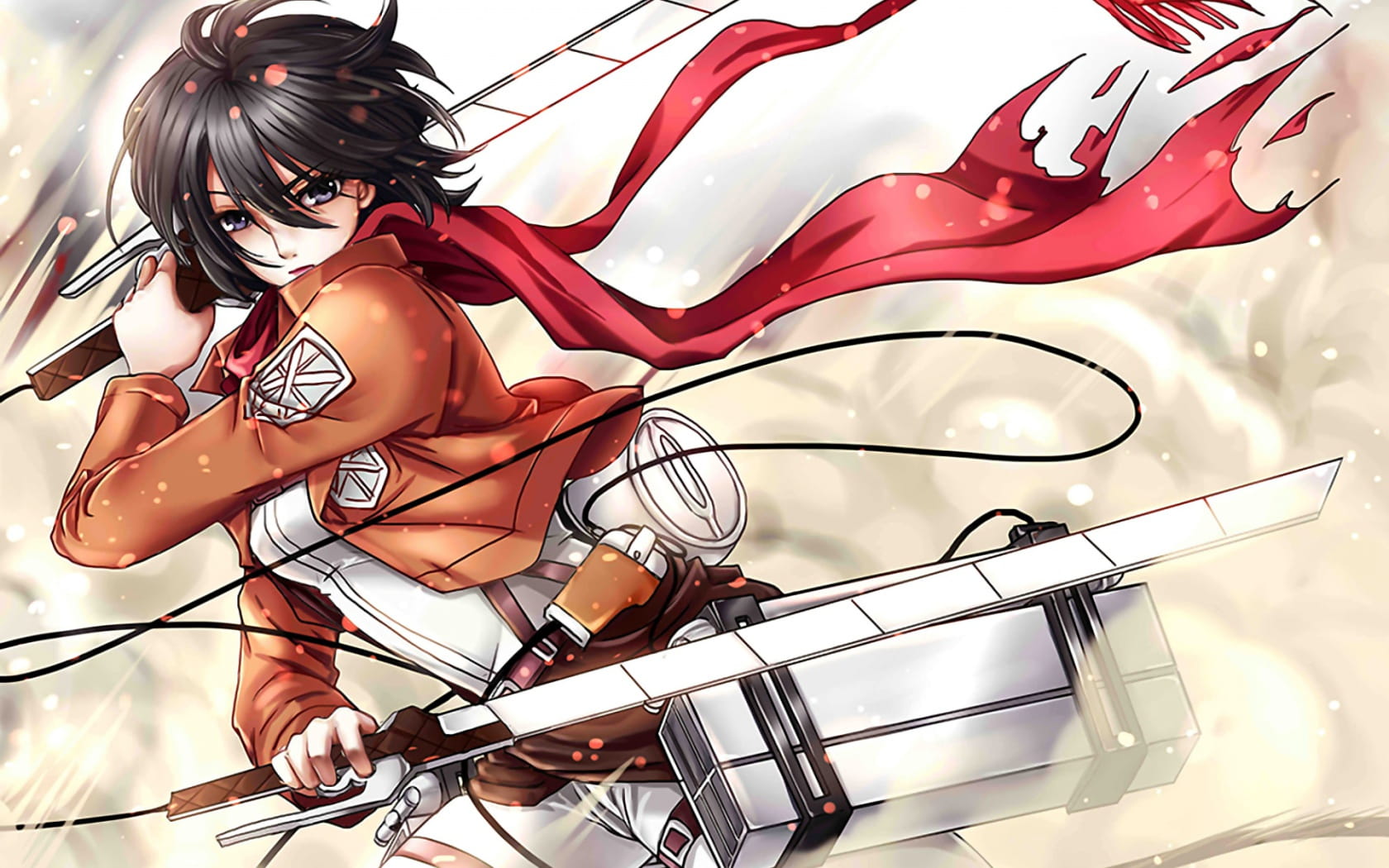 只要有你在我就无所不能 三笠电脑壁纸(1)