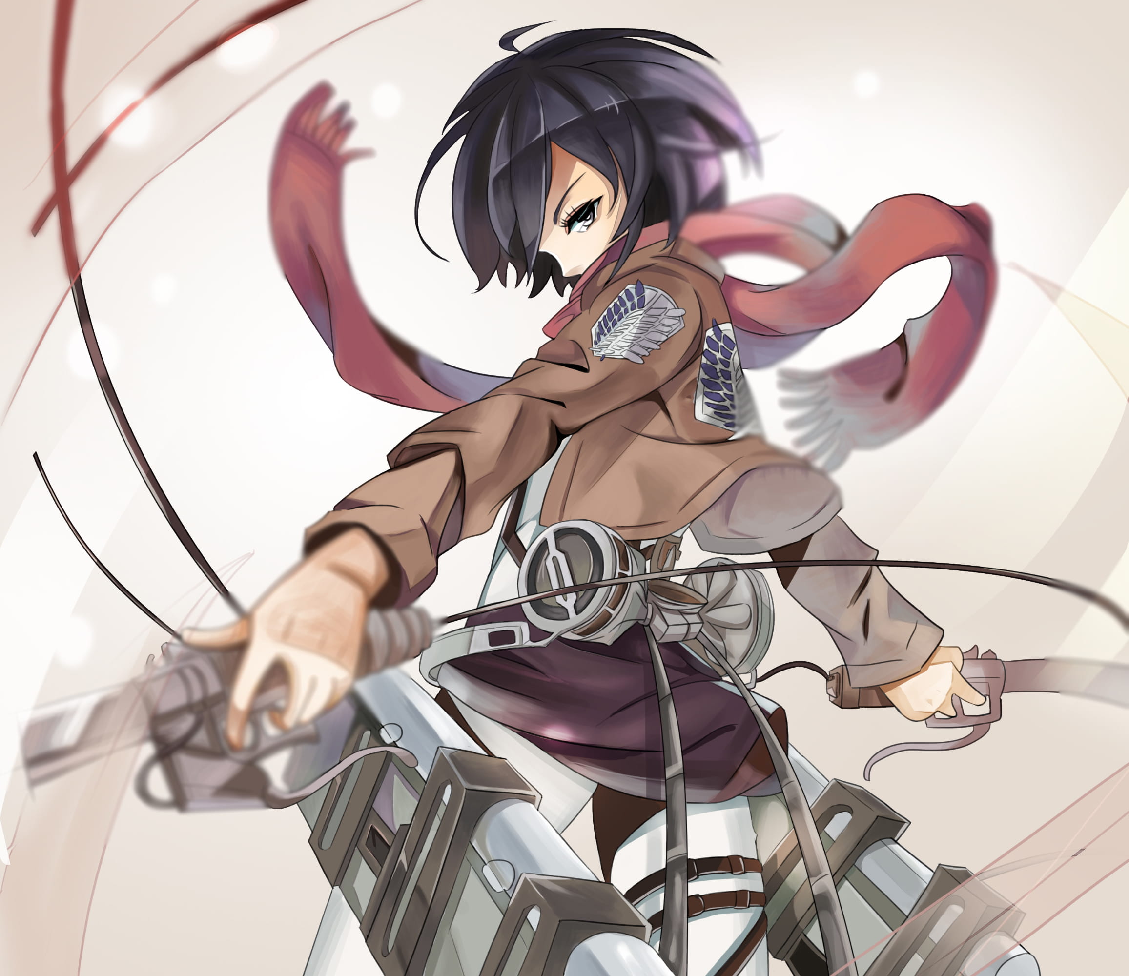 只要有你在我就无所不能 三笠电脑壁纸(1)