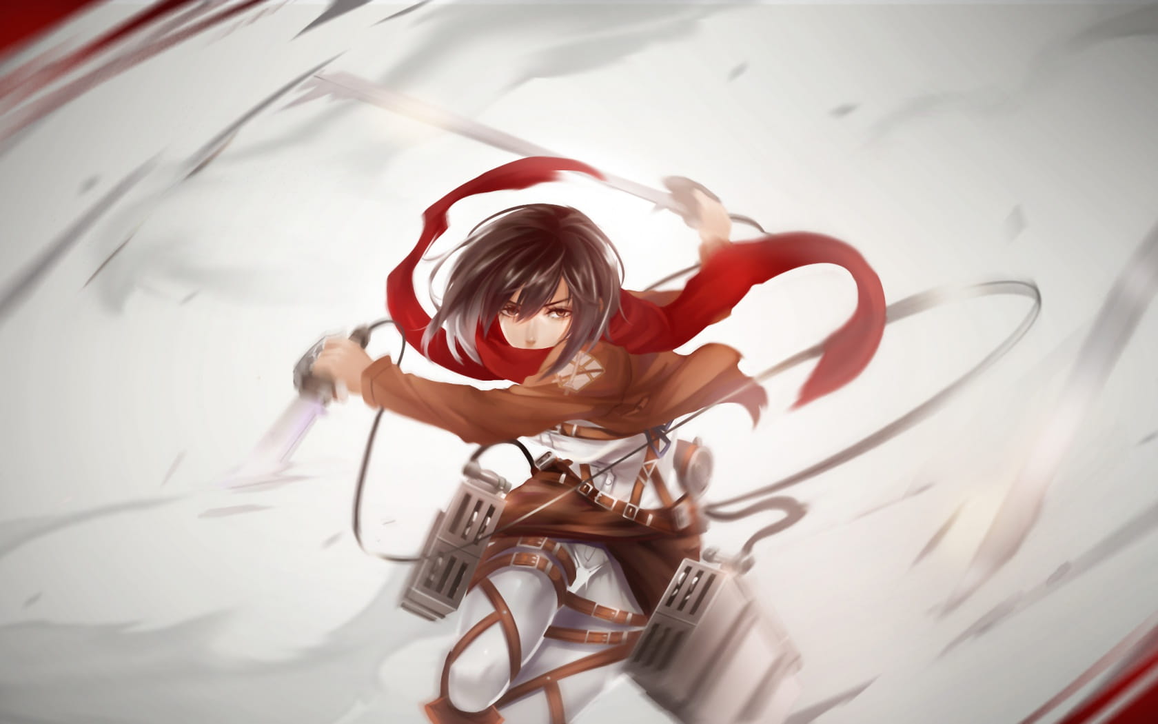 只要有你在我就无所不能 三笠电脑壁纸(1)