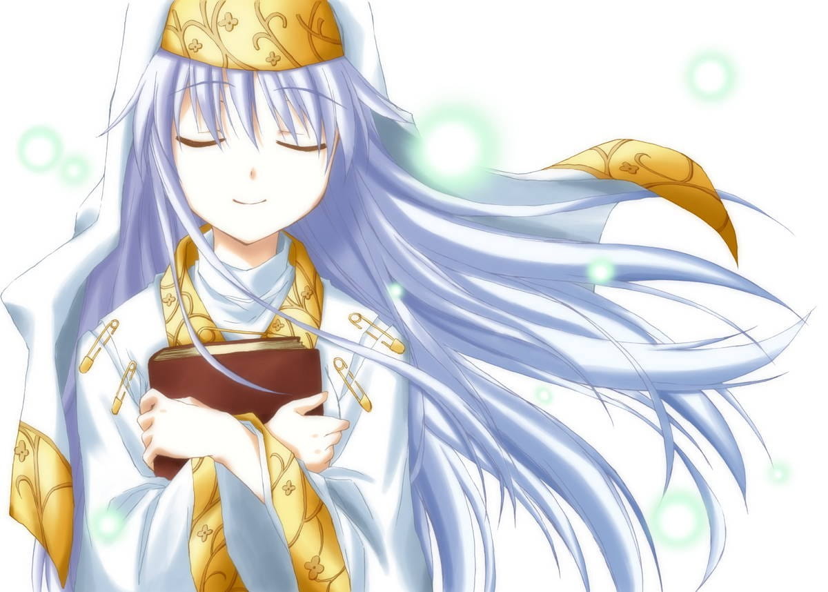 魔法禁书目录茵蒂克丝 动漫电脑壁纸下载(1)