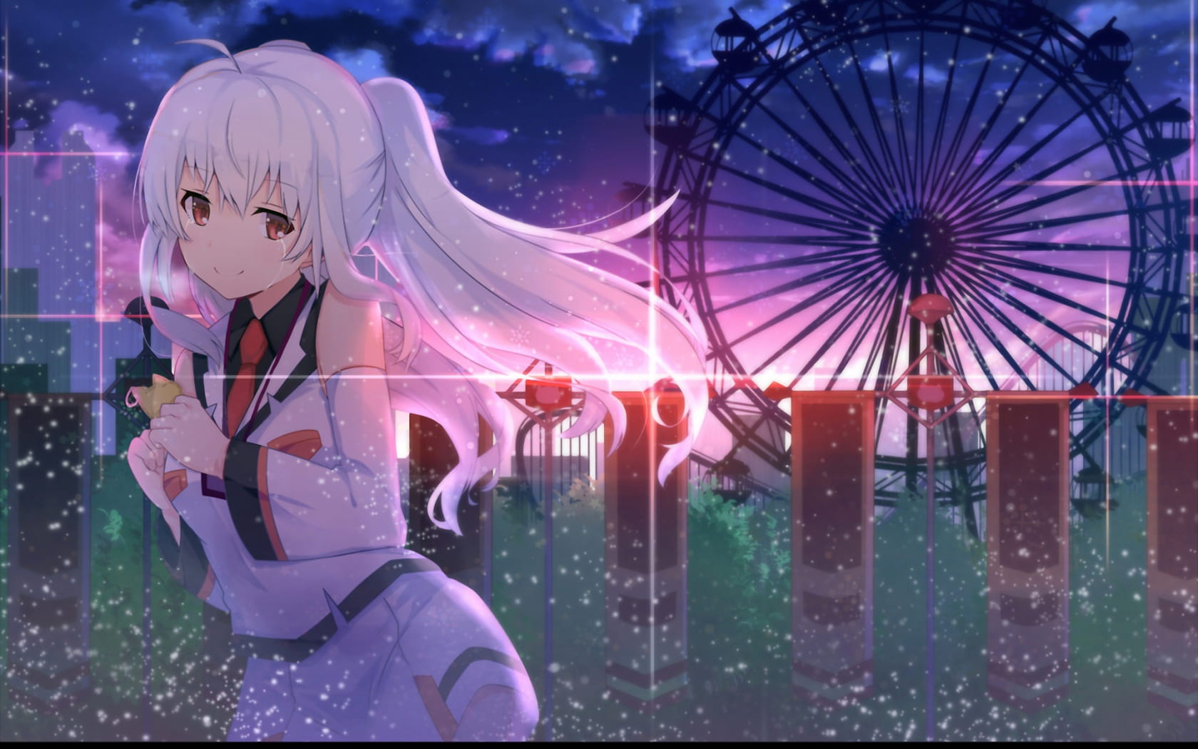 可塑性记忆 银发少女艾拉电脑壁纸下载(1)