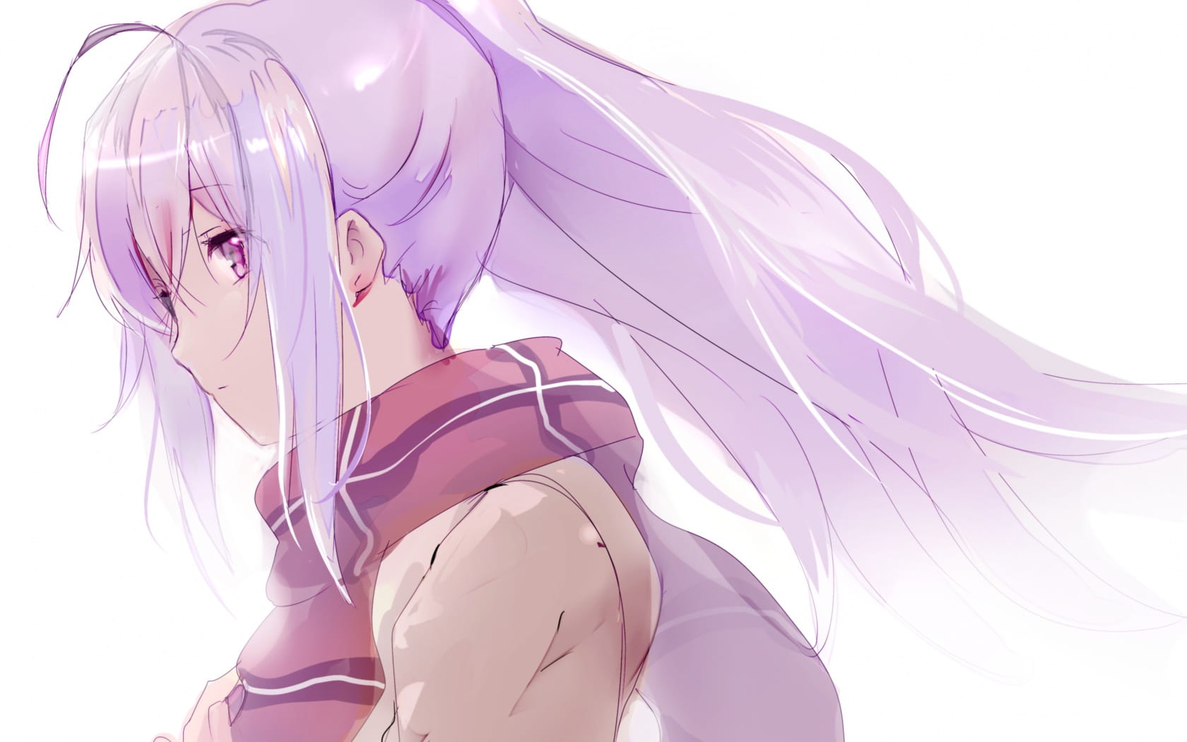 可塑性记忆 银发少女艾拉电脑壁纸下载(1)