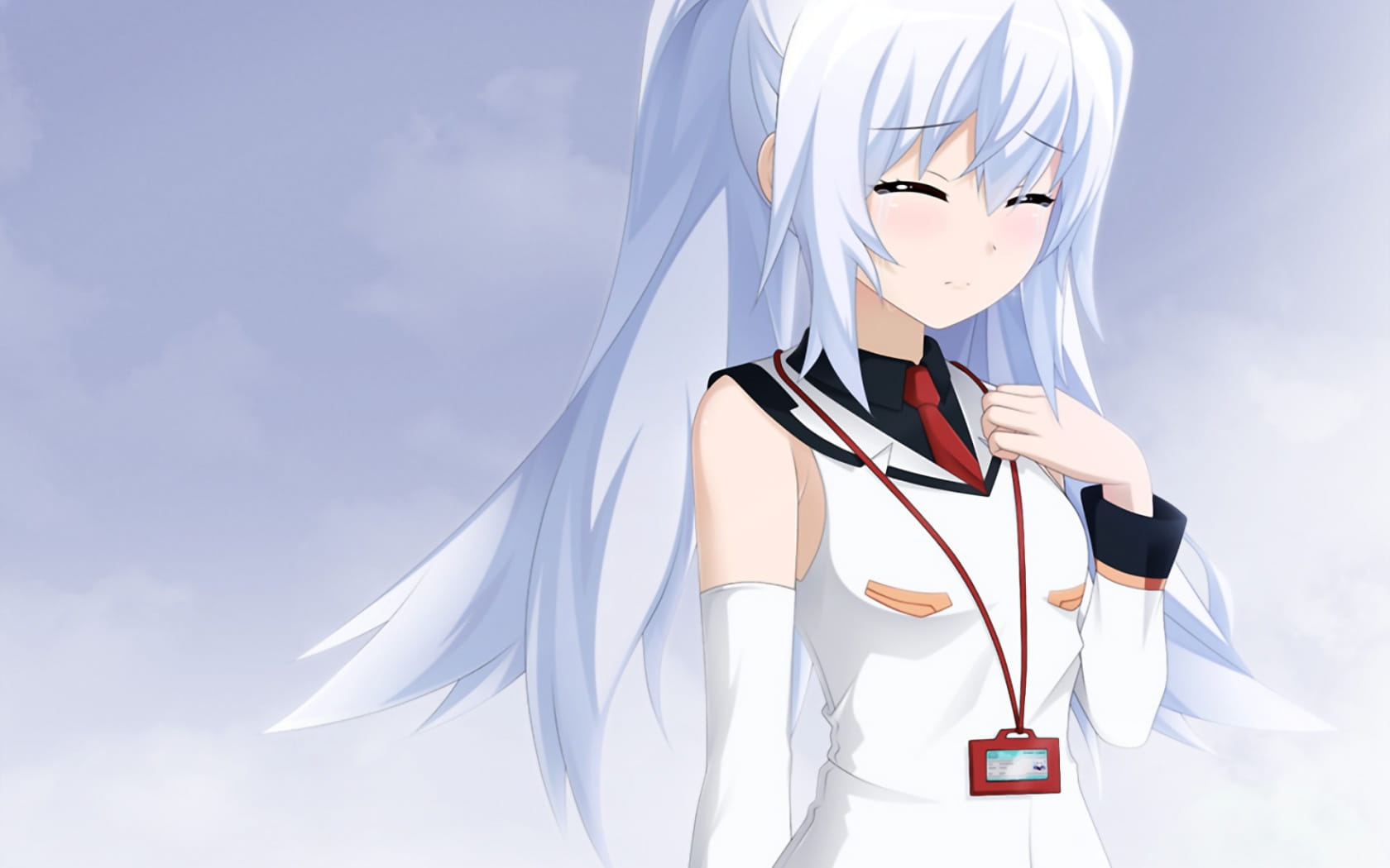 可塑性记忆 银发少女艾拉电脑壁纸下载(1)