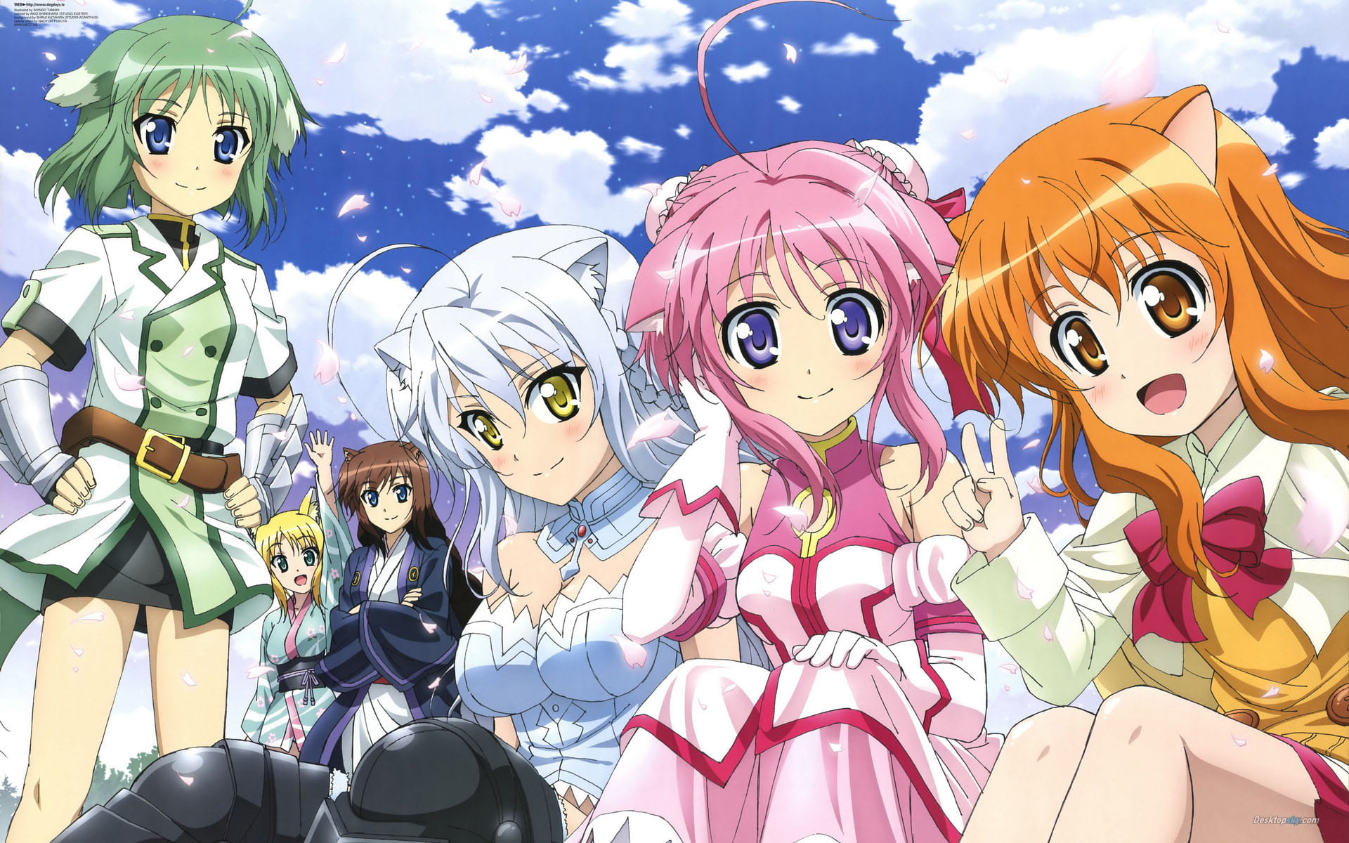 DOG DAYS 动漫电脑壁纸高清桌面下载(1)