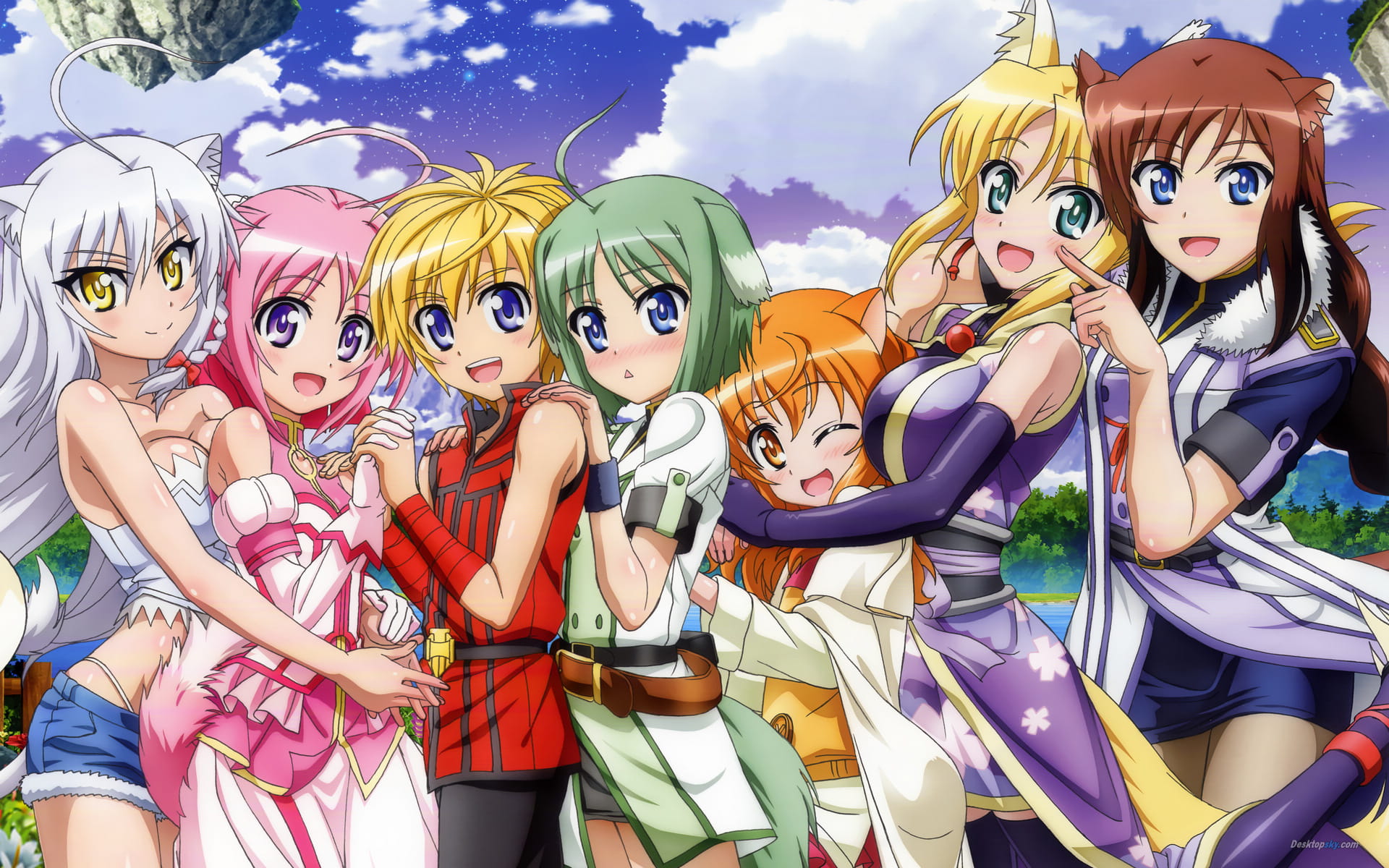 DOG DAYS 动漫电脑壁纸高清桌面下载(1)