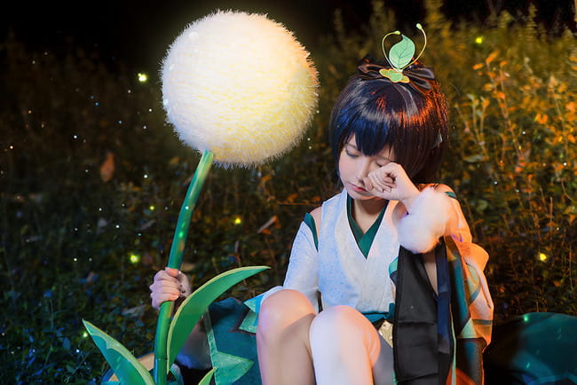 爸爸再奶我一口 网易手游阴阳师 莹草 cosplay(1)