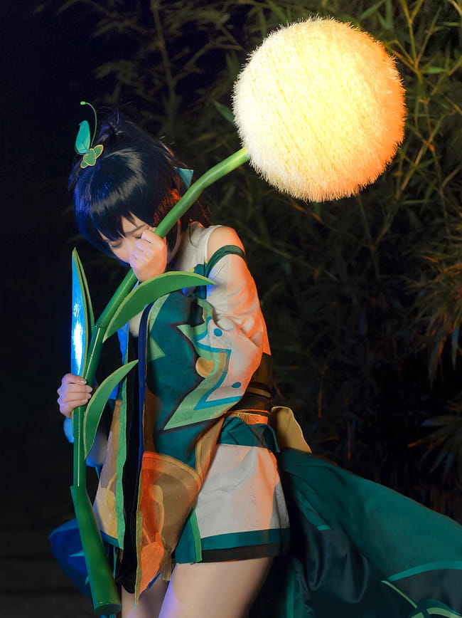 爸爸再奶我一口 网易手游阴阳师 莹草 cosplay(1)