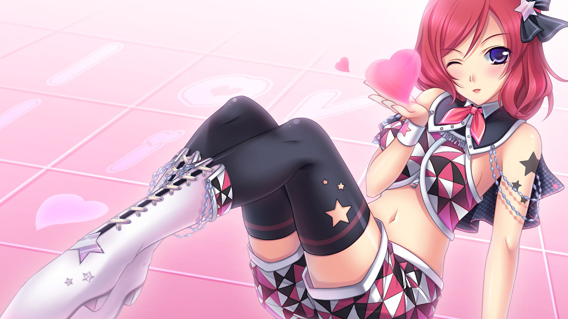 lovelive傲娇姬 西木野真姬电脑壁纸(1)