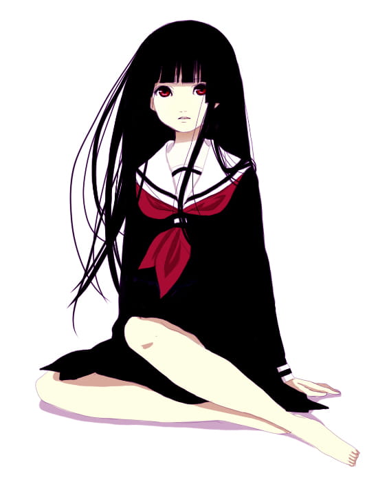 地狱少女阎魔爱 手机壁纸萌图经典语录下载(1)