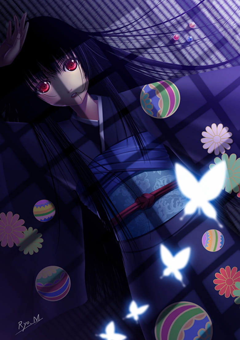 地狱少女阎魔爱 手机壁纸萌图经典语录下载(1)