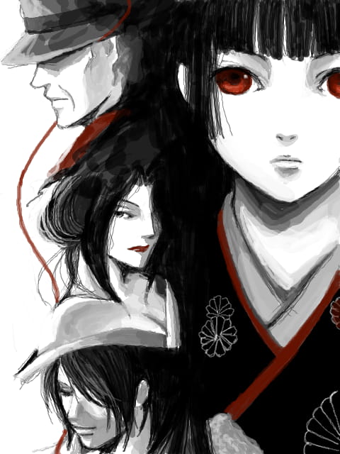 地狱少女阎魔爱 手机壁纸萌图经典语录下载(1)