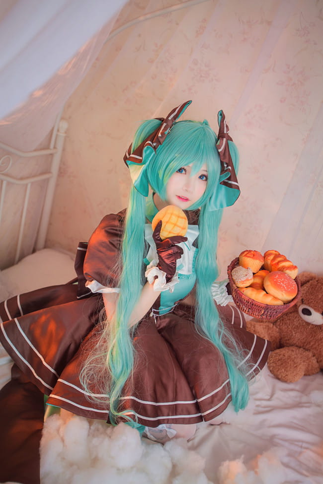 和我做朋友吧 miku初音未来COS