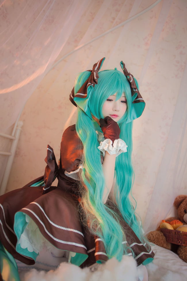 和我做朋友吧 miku初音未来COS