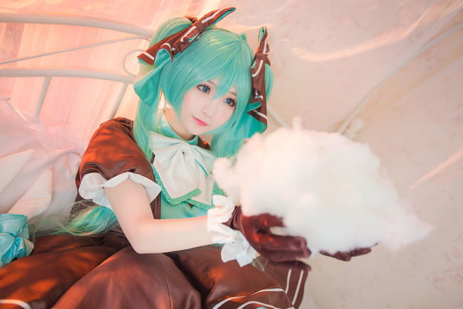 和我做朋友吧 miku初音未来COS