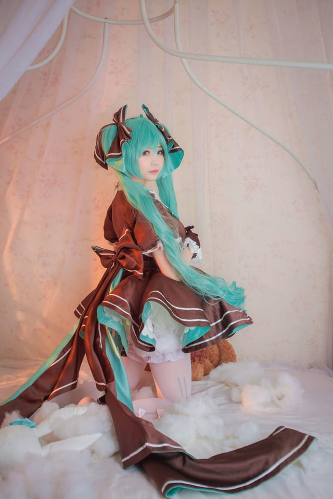 和我做朋友吧 miku初音未来COS