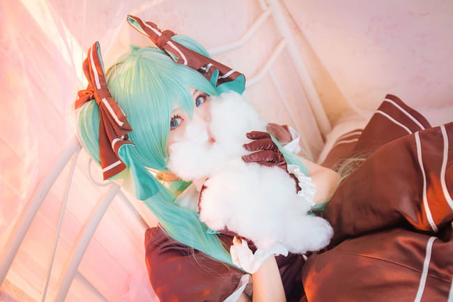 和我做朋友吧 miku初音未来COS