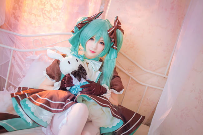 和我做朋友吧 miku初音未来COS