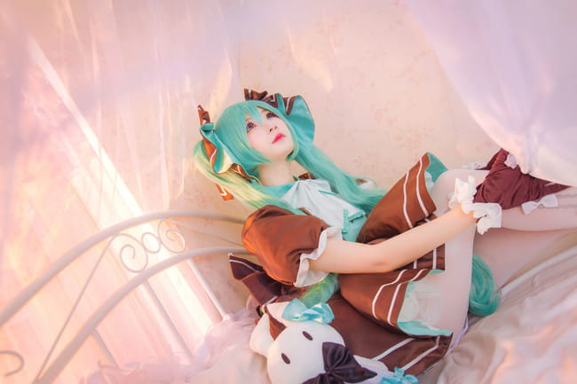 和我做朋友吧 miku初音未来COS