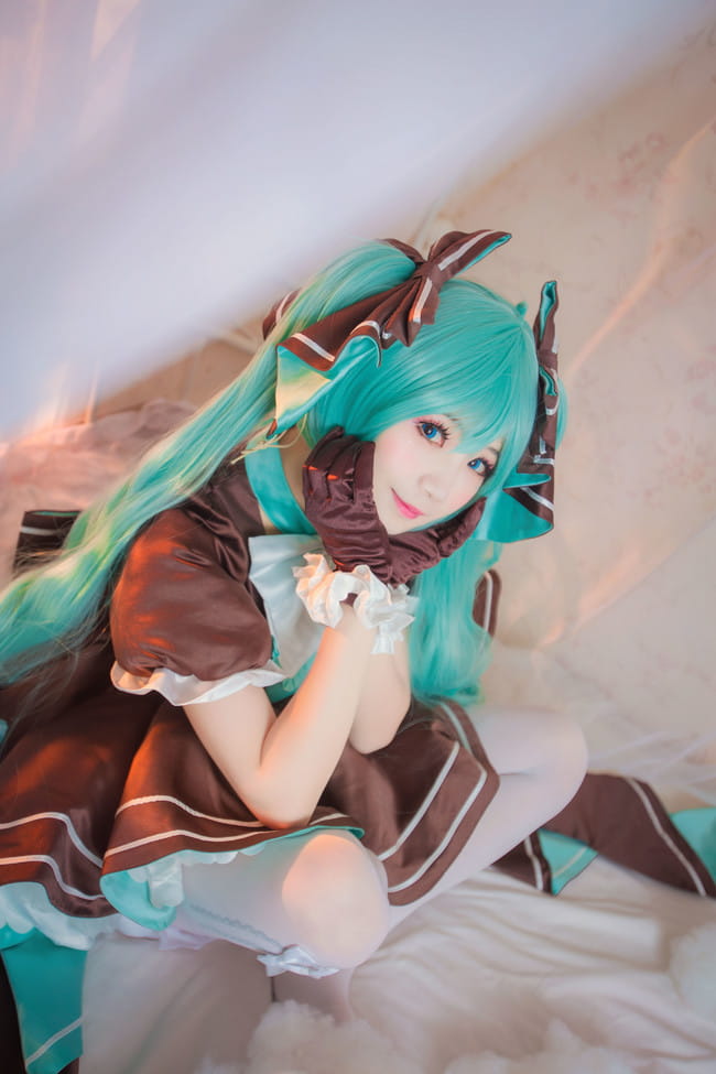 和我做朋友吧 miku初音未来COS
