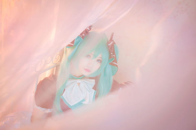 和我做朋友吧 miku初音未来COS