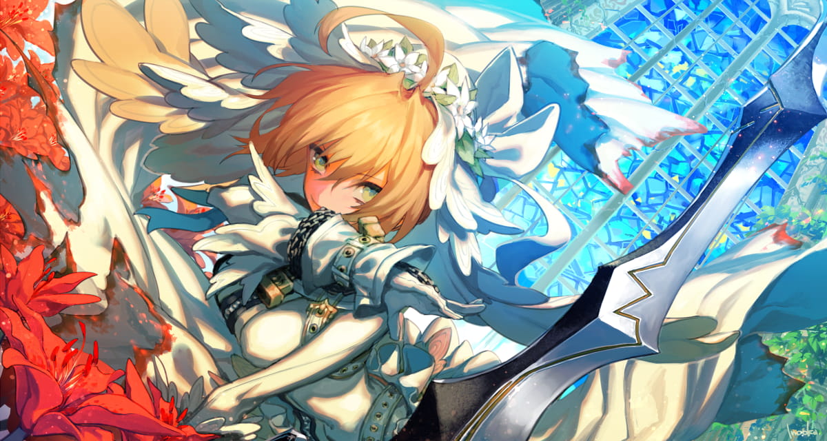 圣杯之战红色诱惑 Fate/Grand Order尼禄动漫壁纸(1)