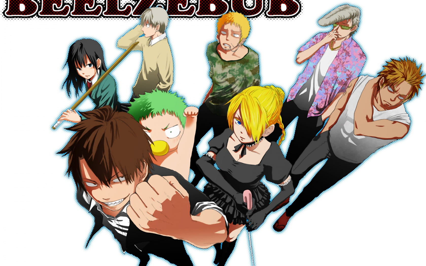 魔王降临 恶魔奶爸动漫电脑壁纸(1)