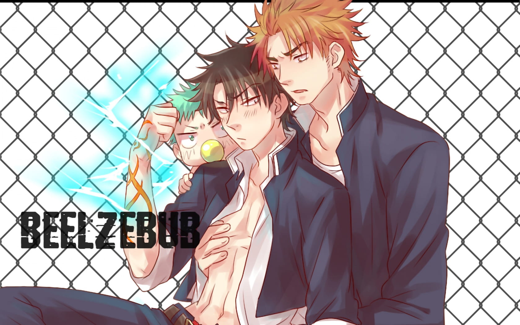 魔王降临 恶魔奶爸动漫电脑壁纸(1)