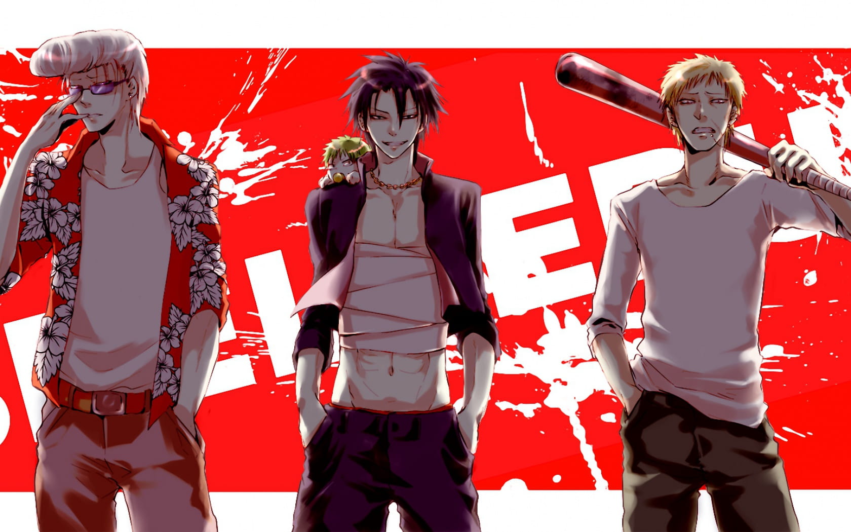 魔王降临 恶魔奶爸动漫电脑壁纸(1)