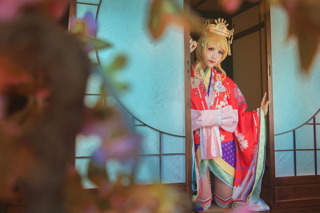 lovelive 元旦贺 绚濑绘里 cosplay(1)