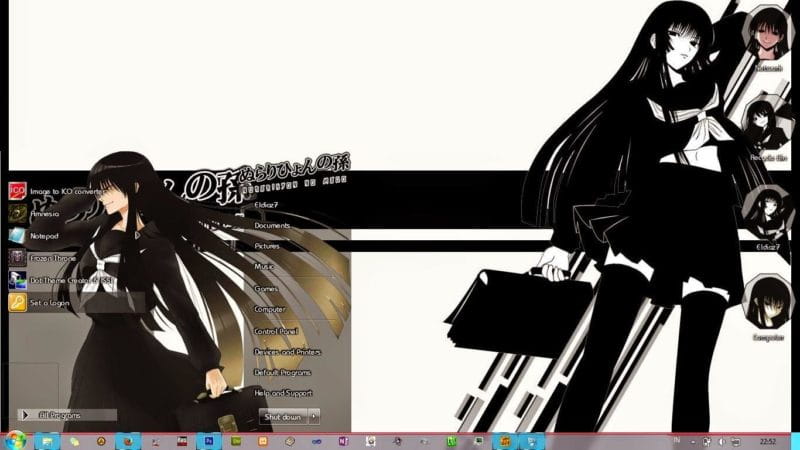 滑头鬼之孙 羽衣狐 win7电脑主题下载