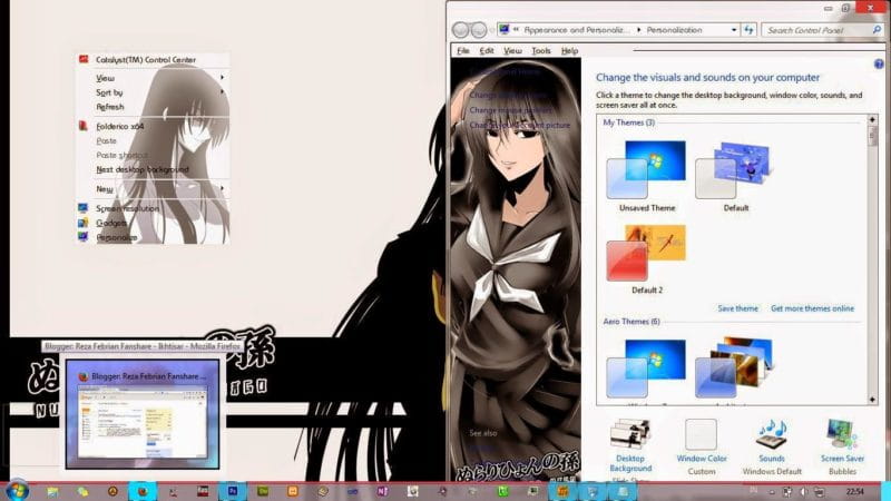 滑头鬼之孙 羽衣狐 win7电脑主题下载