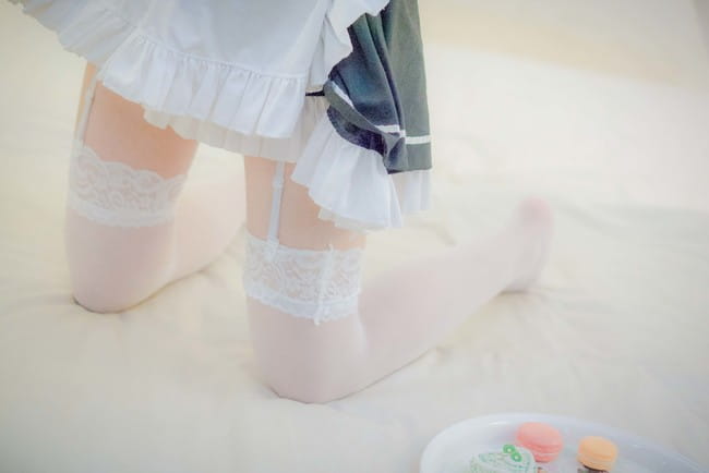 约会大作战 鸢一折纸 女仆装cosplay(1)