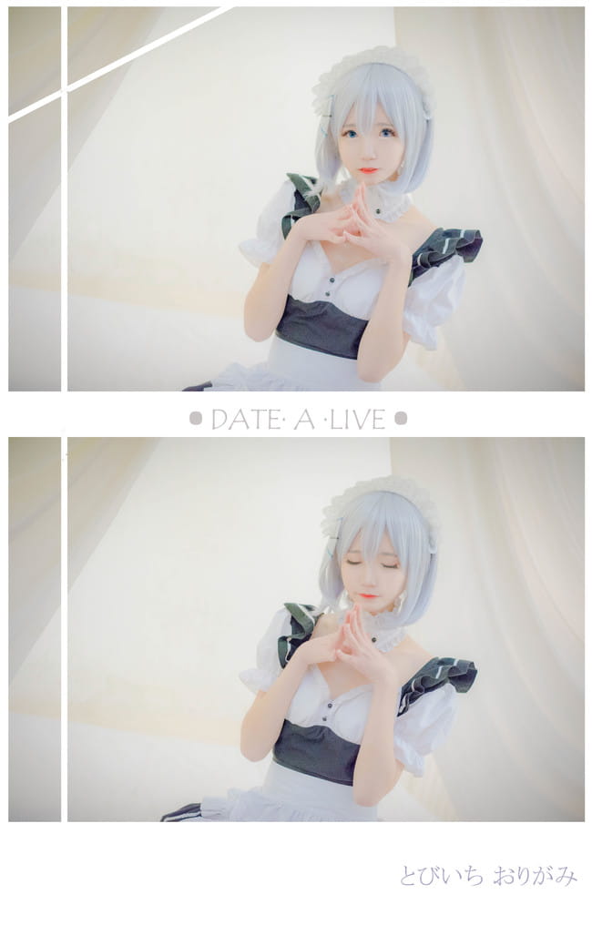 约会大作战 鸢一折纸 女仆装cosplay(1)