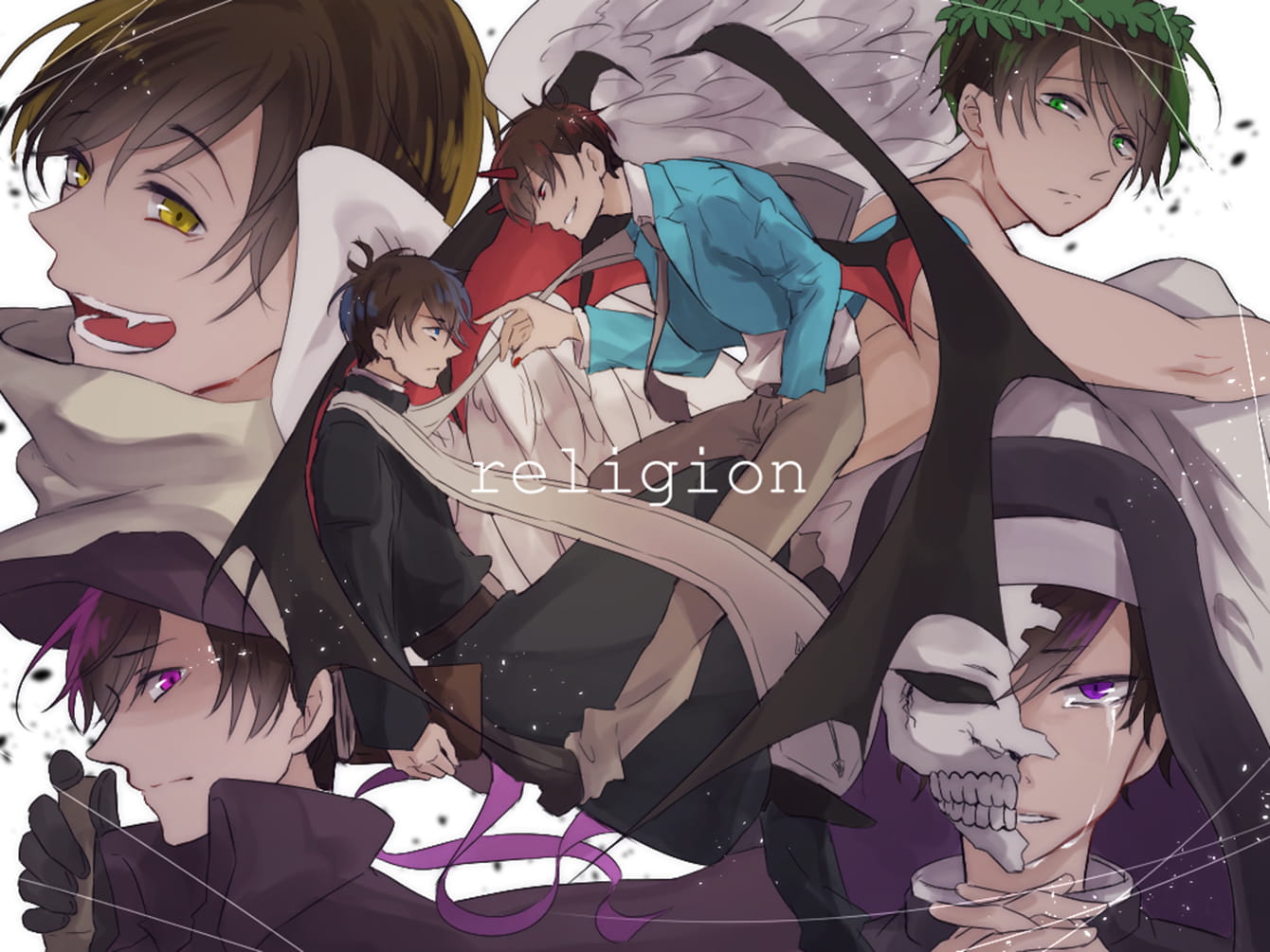 阿松六兄弟 动漫电脑壁纸下载(1)