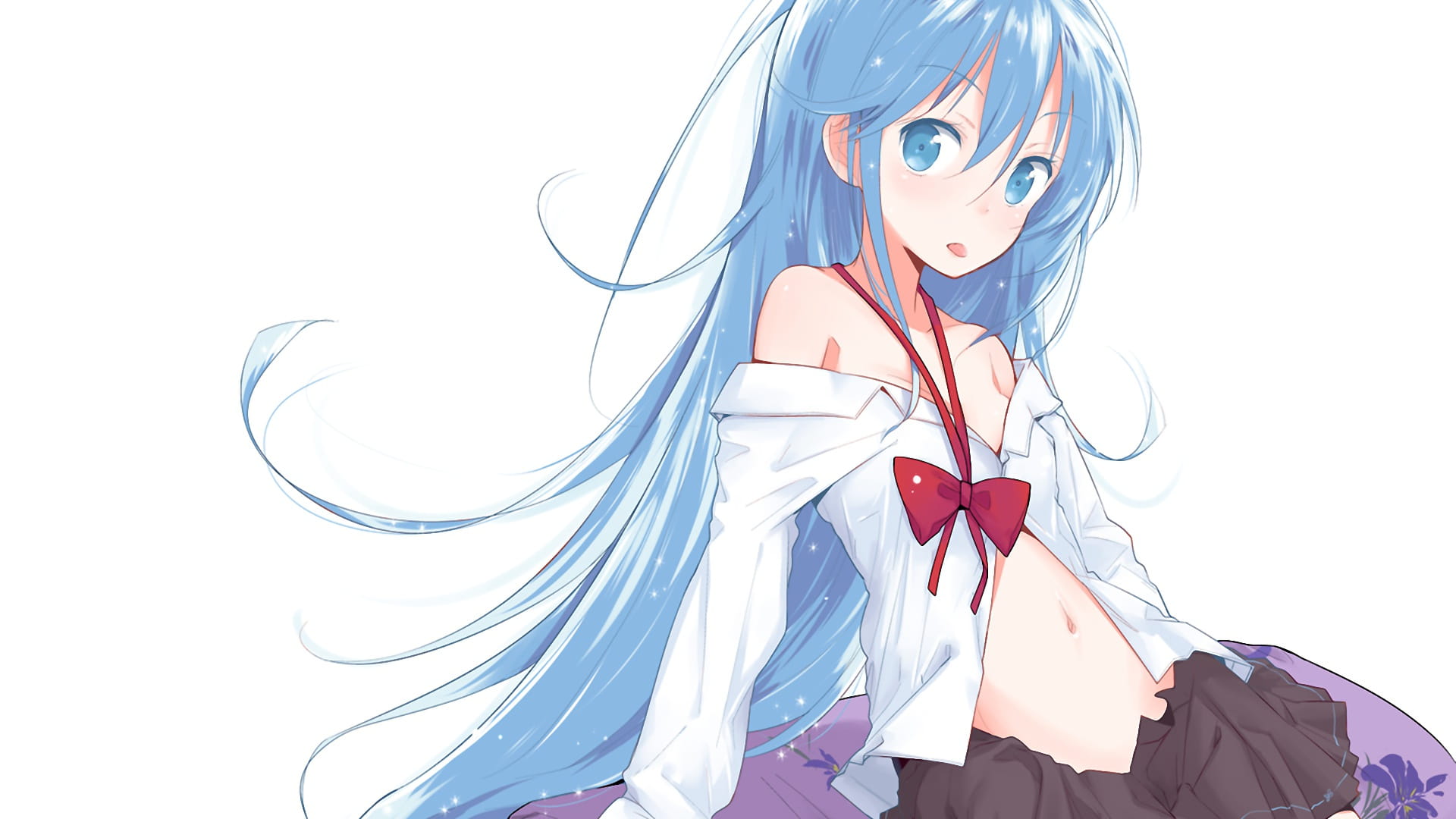 电波女与青春男 动漫电脑壁纸集(1)