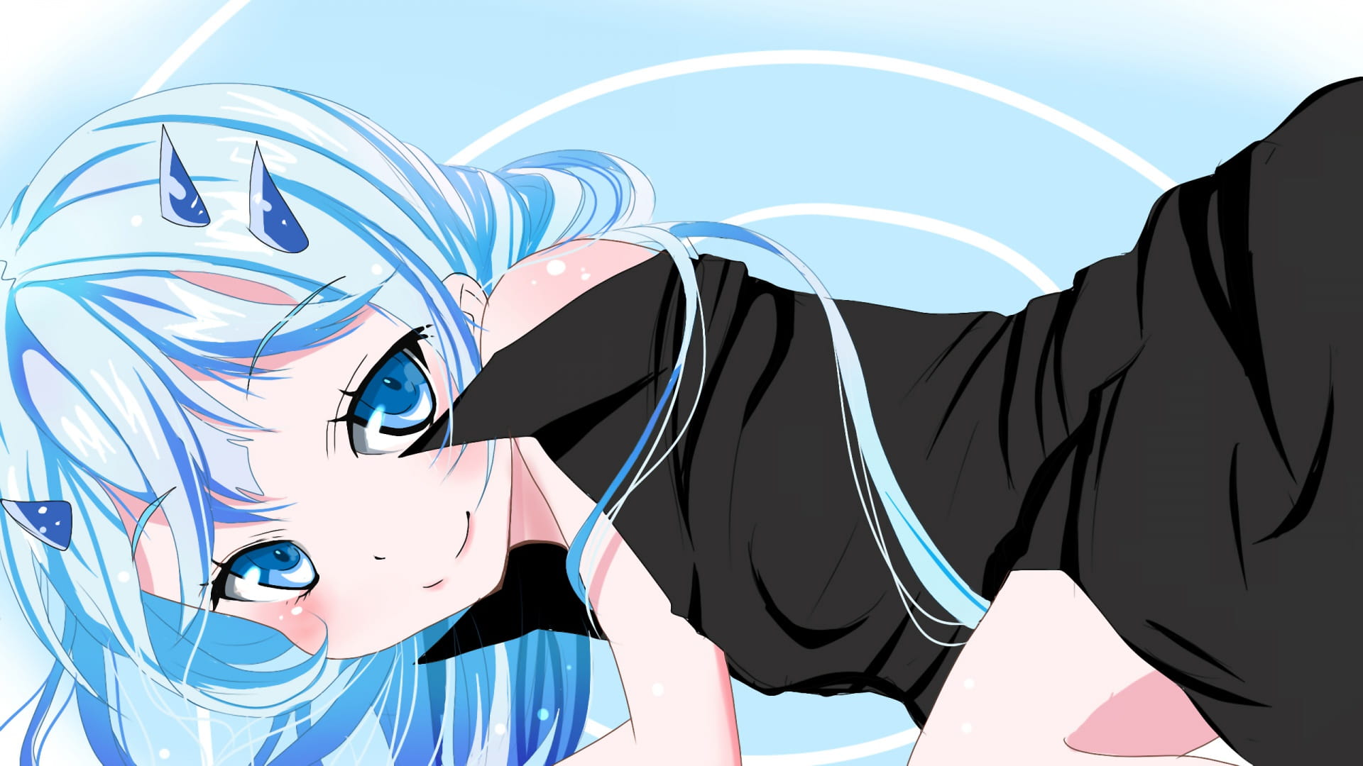 电波女与青春男 动漫电脑壁纸集(1)