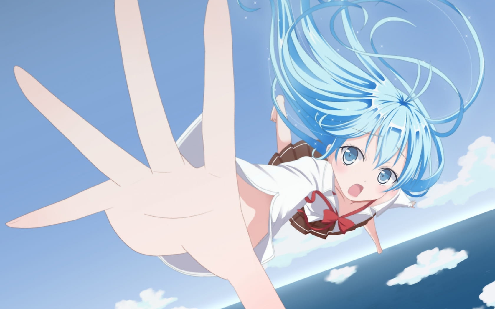 电波女与青春男 动漫电脑壁纸集(1)