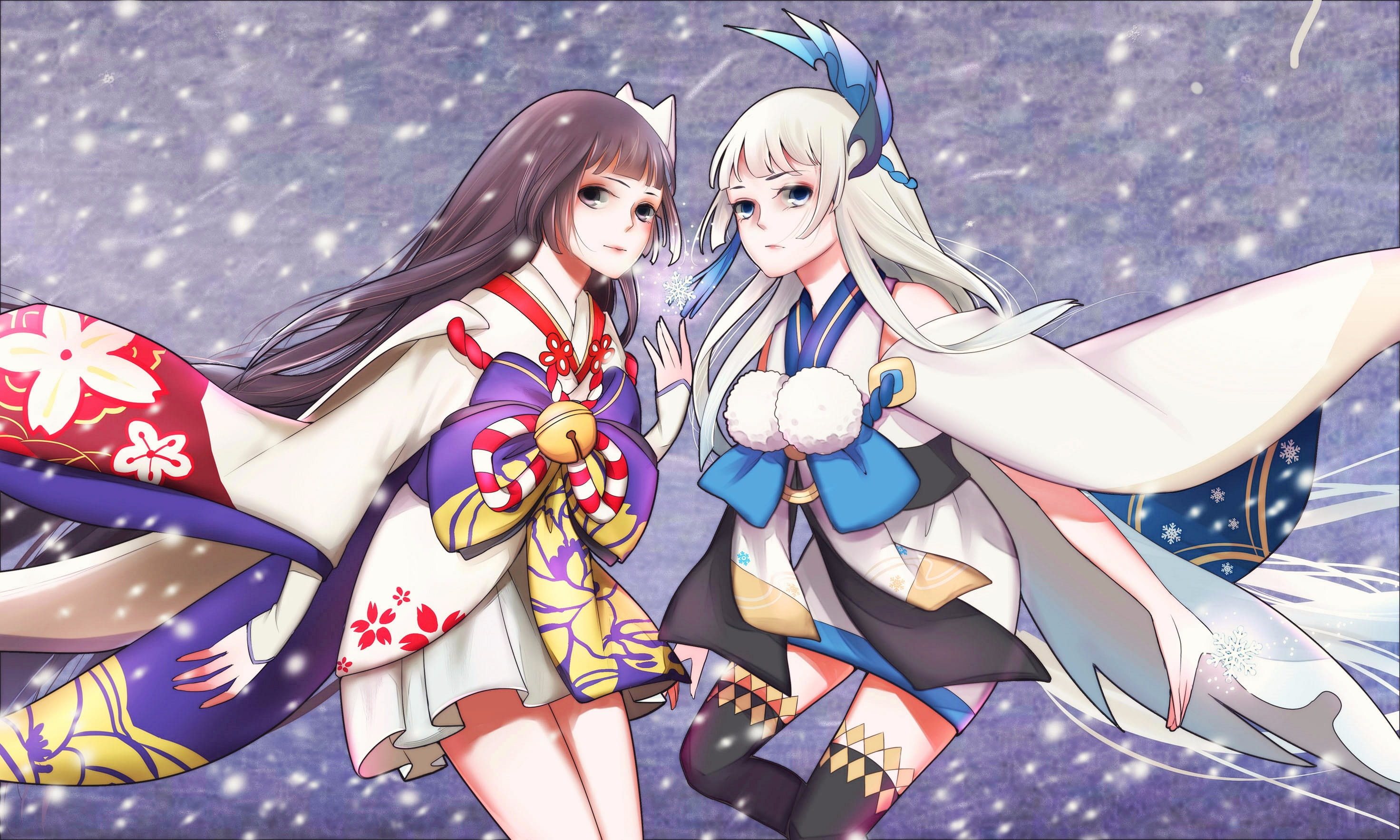 绘制唯美和风 阴阳师电脑壁纸(1)